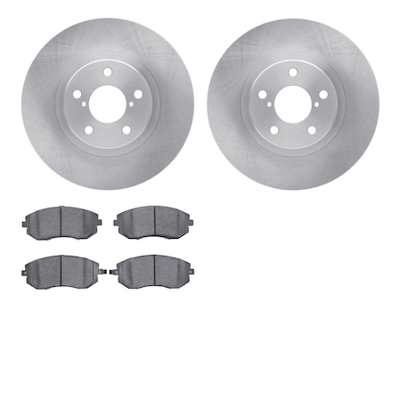 6502-13089, Rotors With 5000 Advanced Brake Pads
